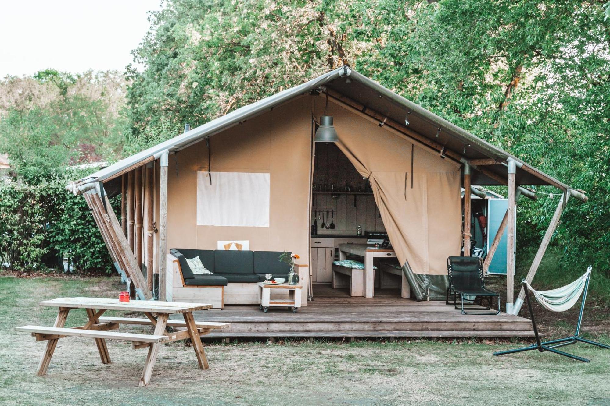 Glamping Holten Luxe Safaritent 1 ภายนอก รูปภาพ