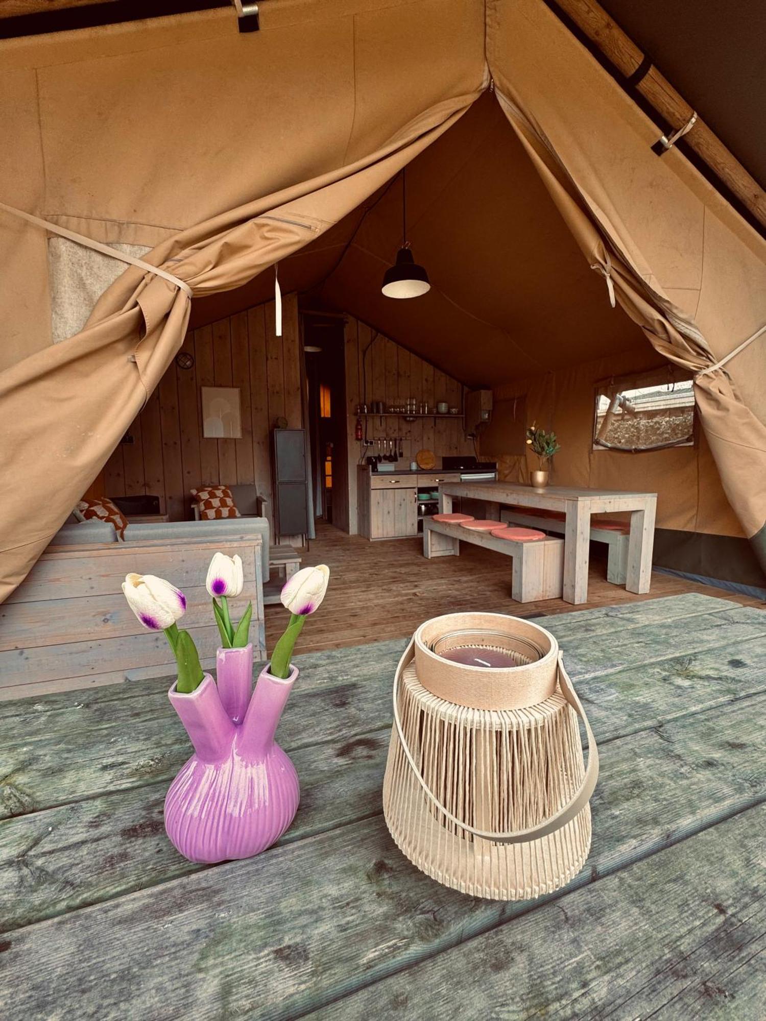Glamping Holten Luxe Safaritent 1 ภายนอก รูปภาพ